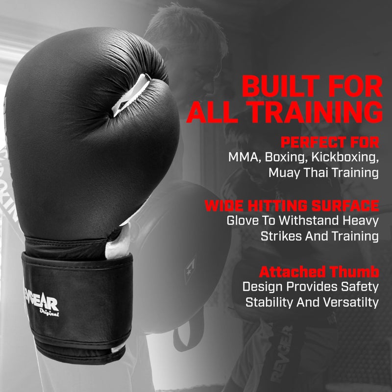 Revgear Pro Leather Training Glove - Image 3